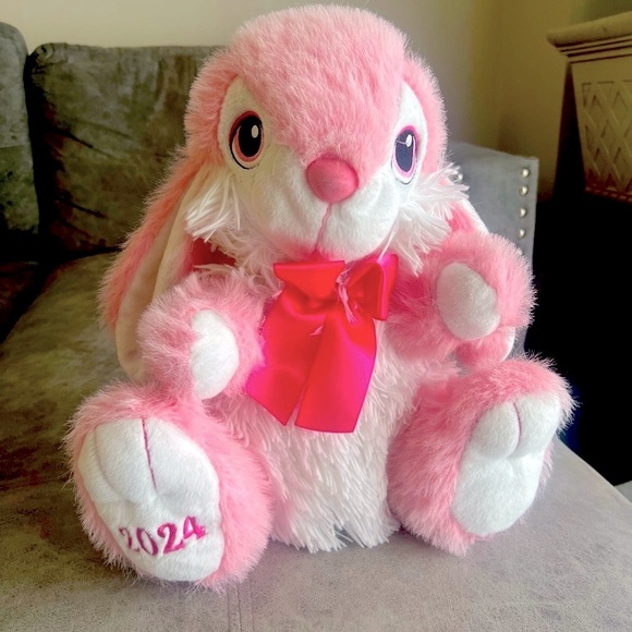 Pink Plush Bunny Toy - Picture 4 of 5